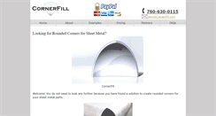 Desktop Screenshot of cornerfill.com